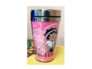 Betty Boop Tumbler Double Insulated Attitude is Everything Design